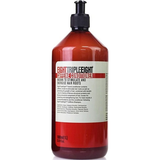 Triple Eight Stimulating Hair Conditioner mit Koffein, durchblutet die Haut und fördert das Haarwachstum 1 l Spender
