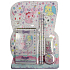 EP Line JewelPet Schulset Radiergummi + Bleistiftspitzer + Bleistift 2 Stück + Notizblock, empfohlen ab 3 Jahren