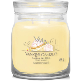 Yankee Candle Vanilla Cupcake - Vanilla Cupcake Duftkerze Signature medium Glas 2 Dochte 368 g
