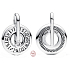 Charm Sterling Silber 925 Zodiac - Mini Medaillon, Armband Anhänger