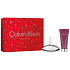 Calvin Klein Euphoria Eau de Parfum 50 ml + Body Lotion 100 ml, Geschenkset für Frauen