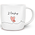 Nekupto Geschenkbecher mit Widmung Aus Liebe 300 ml