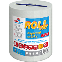 BALsoft Roll400 2-lagige Papierhandtücher, 76 m, 338 Blatt, 1 Rolle
