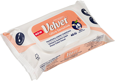 VELVET feuchte Toilettentücher/Toilettenpapier ultra sensitiv 48 Stk