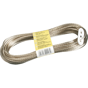 Spokar Wäscheleine mit Stahlseil, Länge 20 Meter