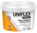 Uniflex akrylátový švédský tmel 800 g