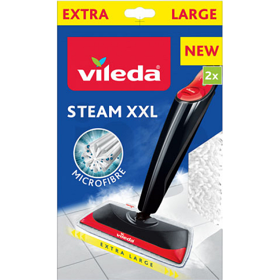 Vileda Steam XXL Ersatz für den Dampfreiniger, 2 Stück