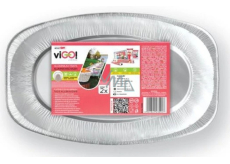 Vigo Aluminium Grill Ovaltra serving platter, 35 x 24 cm, 2 pcs