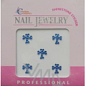 Absolute Cosmetics Nagelschmuck selbstklebende Nagelsteine 1 Blatt