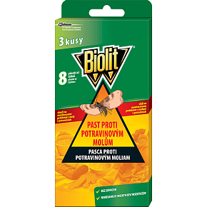 Biolit Eco Lapač 4 Arten von Lebensmittelmotten, 3 Stück