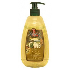 Böhmen Geschenke Oliven- und Limettenöl Flüssigseife 500 ml