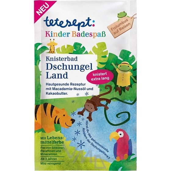 Tetesept Jungle Meersalz für Kinder 50 g