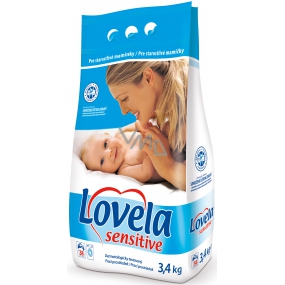 Lovela Sensitives Waschpulver für Kinder 38 Dosen 3,4 kg
