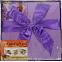 Anděl Faltbare Geschenkbox mit Band und Namensschild 17x17x17 cm 1 Stück