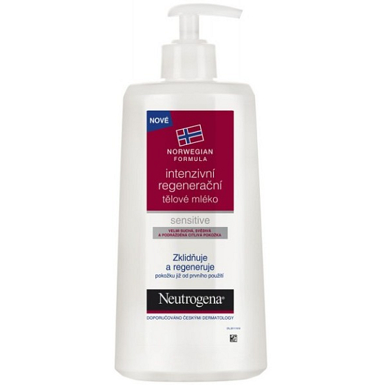 Neutrogena Sensitive Intensiv regenerierende Körperlotion, sehr trockene empfindliche Haut 250 ml