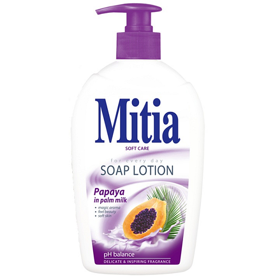Mitia Papaya in Palmmilchcreme Flüssigseifenspender 500 ml