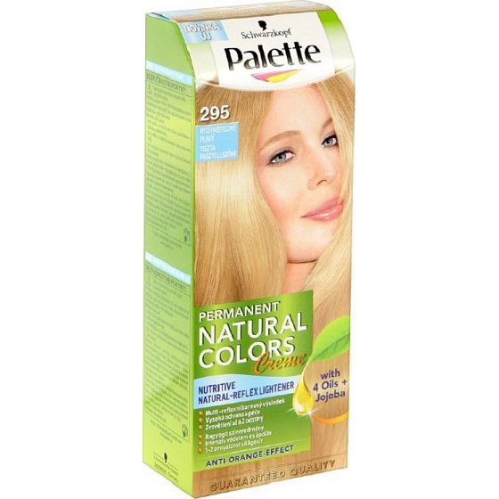 Schwarzkopf Palette Permanent Natural Colors Haarfarbe 295 Reines Pastellblond