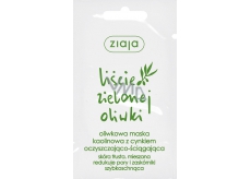 Ziaja Olive hinterlässt eine Kaolinmaske mit 7 ml Zink