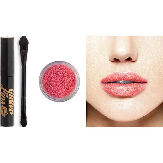 Glitter Lips lang anhaltender Lipgloss mit Glitter Skinny Dip 3,5 ml