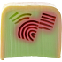 Bomb Cosmetics Rhabarber Rainbow Natural Glycerine Soap 100 g
