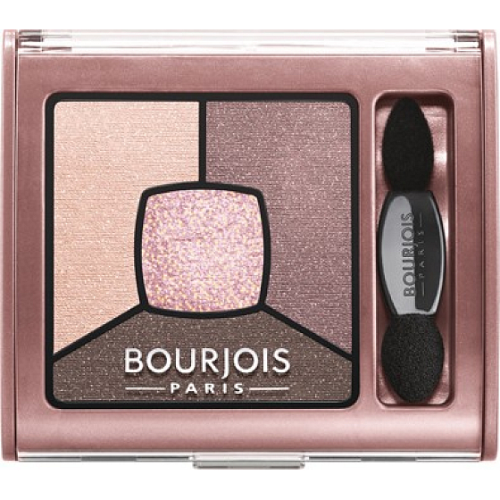 Bourjois Smoky Stories Quad Lidschatten Palette Lidschatten 02 Über Rose 3,2 g