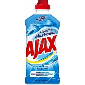 Ajax Max Power Wasserfall Splash Universal Reinigungsgel 750 ml