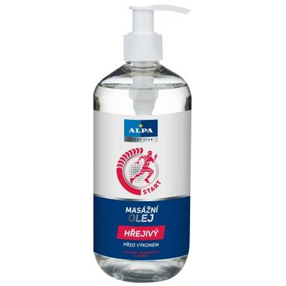 Alpa Sport Star Warmes Massageöl 500 ml