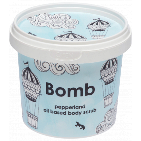 Bomb Cosmetics Pfeffer - Pepperland Natürlicher Duschpeeling 400 g