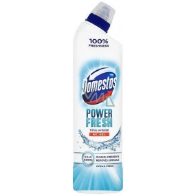 Domestos Power Fresh Total Hygiene Ocean Fresh Desinfektions-Toilettengel 700 ml