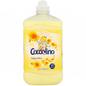 Coccolino Happy Yellow konzentrierter Weichspüler 72 Dosen 1,8 l