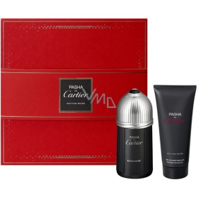 Cartier Pasha Edition Noire Eau de Toilette für Männer 150 ml + Duschgel 100 ml, Geschenkset