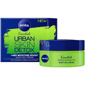Nivea Essentials Urban Skin Detox Antioxidans Nachtcreme 50 ml