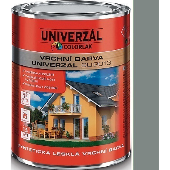 Colorlak Universal SU2013 synthetischer glänzender Decklack Aluminium 0,6 l