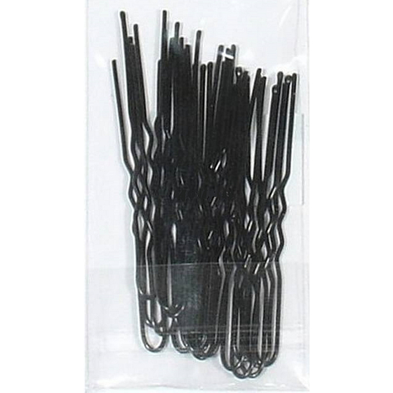 Duko Haarnadel schwarz 6,5 cm 20 Stück 652B