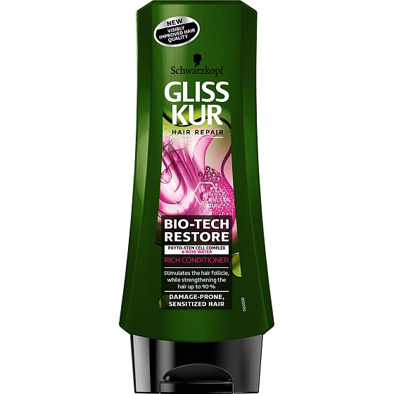Gliss Kur Bio-Tech Restore Balsam für sprödes Haar benötigt 200 ml