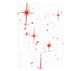 Ditipo Cellophane in einer roten Sternrolle 250 x 70 cm