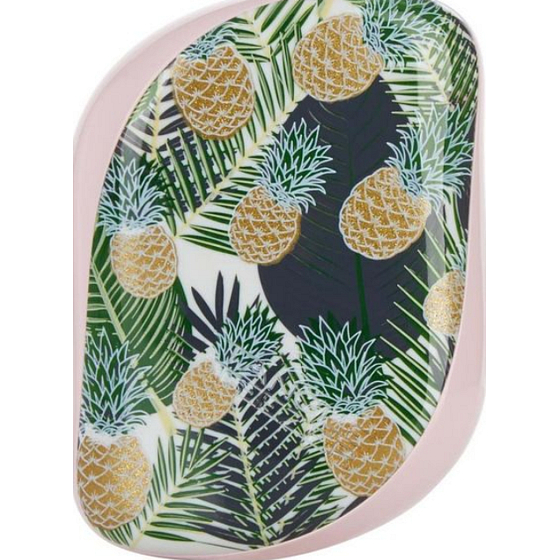 Tangle Teezer Compact Professionelle kompakte Haarbürste Palms & Pineapples Limited Edition