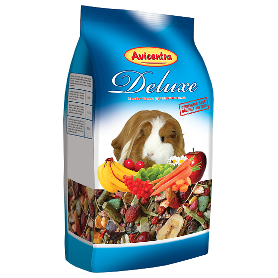 Avicentra Selektives Futter für Meerschweinchen mit viel Gemüse, Obst mit einem hohen Fasergehalt von 500 g
