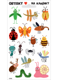Bogenabziehbilder für Steine Insekten 17 x 9,5 cm