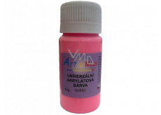 Art e Miss Luminous Universal-Acrylfarbe 81 Neon Pink 40 g