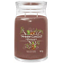 Yankee Candle Praline & Birch - Praline und Birke Duftkerze Signature großes Glas 2 Dochte 567 g