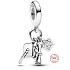 Charm Sterling Silber 925 Graduation, Abschluss, Graduation 3in1, Graduation Armband Anhänger