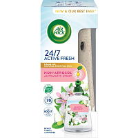 Air Wick Active Fresh automatischer Diffusor auf Wasserbasis und Nachfüllung Jasminblüten, 1+228 ml