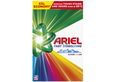Ariel Fast Dissolving Color BOX prací prášek na barevné prádlo 63 dávek 3,465 kg