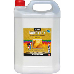 Bakrylex V1302 universal matt dispersionslack für Holz farblos, 5 kg
