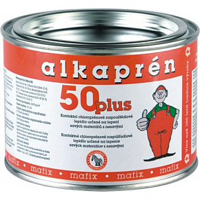 Alkaprén 50 plus, toluolfreies Kontaktkleber, für Gummi, Metall, Glas, 500 ml