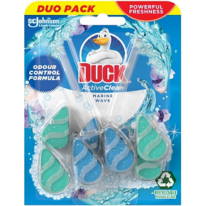 Duck Active Clean Marine Wave WC-Raumspray, 2 × 38,6 g