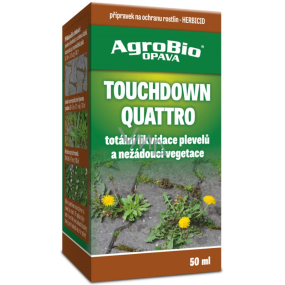 AgroBio Touchdown Quattro Herbizid zur Beseitigung unerwünschter Vegetation 50 ml
