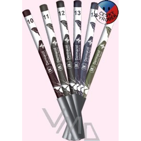 Dermacol Silk Eyeliner Schokoladenbraun 11 1,2 g
