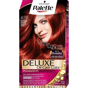 Schwarzkopf Palette Deluxe Haarfarbe 678 Intensives Rot 115 ml